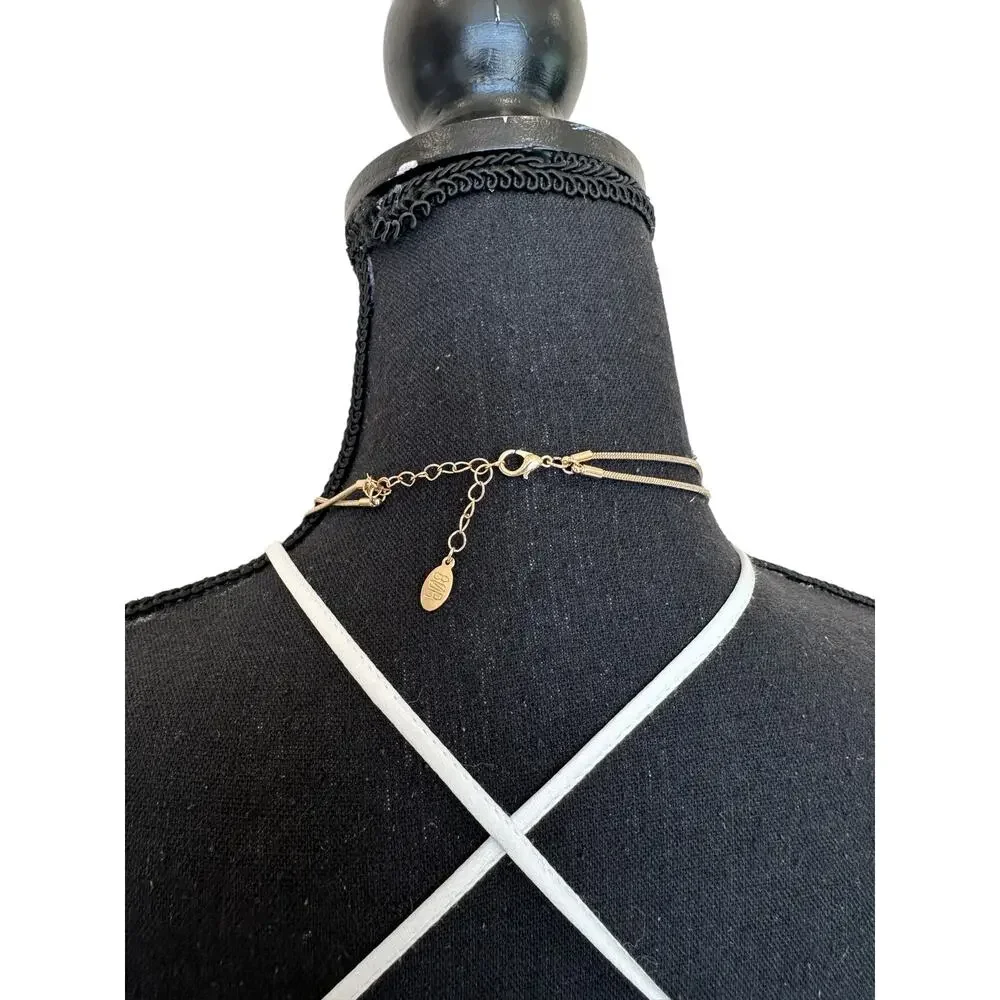 8 Other Reasons Layered Snake Chain Necklace Gold Plated Delicate Danty